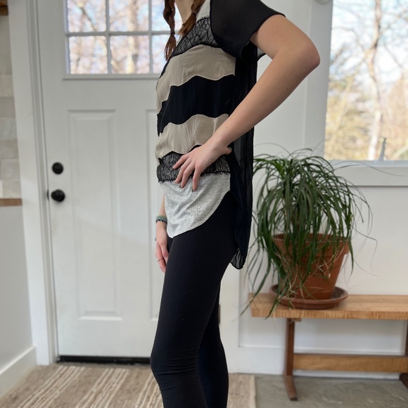 Phillip Lim Lace & Silk Top - Picture 5 of 5